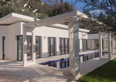 Villa design moderne toit plat